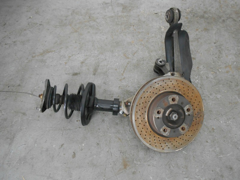09 10 11 12 Porsche Cayman Front Right Hub Strut Rotor Control Arms#0821 F5