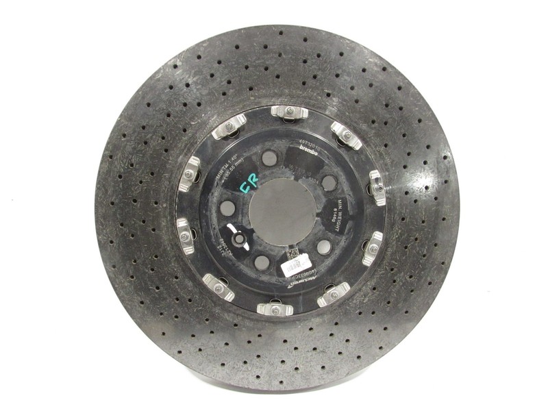 17-23 Mclaren 720S 720 2018 Front Right Passenger Brake Disc Rotor |Y2