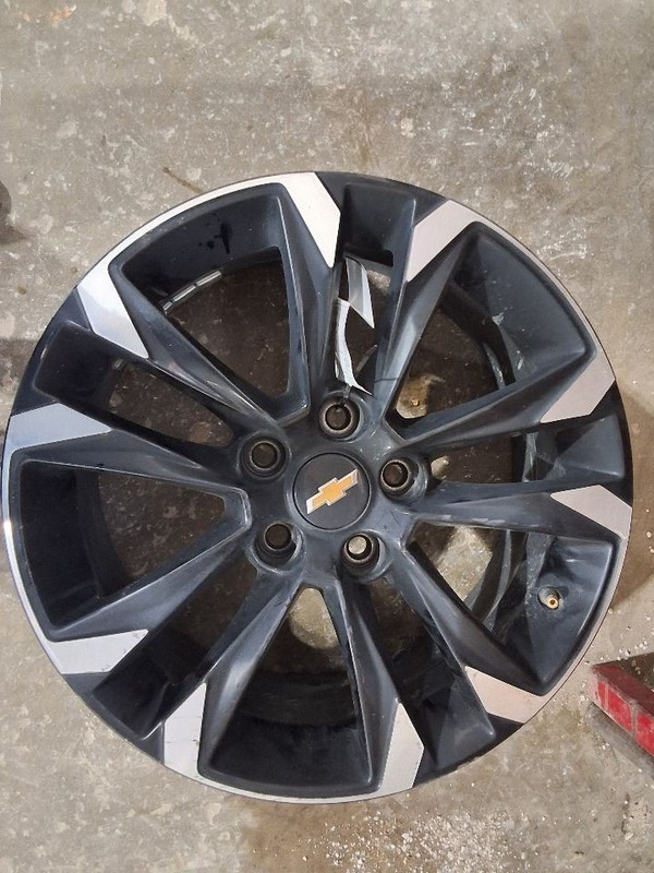 2021-2023 Chevy Trailblazer Wheel Rim 17x7-1/2 Black Opt Q6V 5 Double Spoke