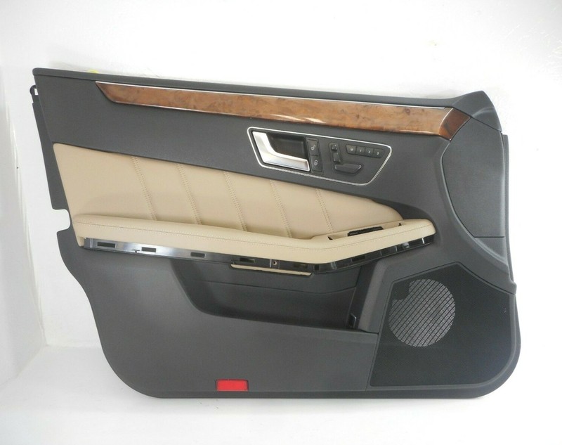 12 Mercedes-Benz E350 Sedan Front Driver Left Interior Door Trim Panel OEM