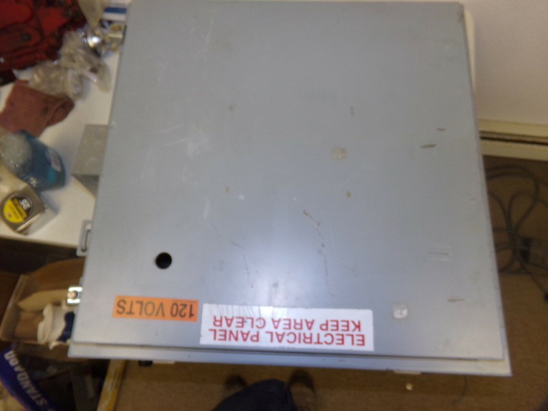 Hoffman A24240BLP Type 12,13 Industrial control Panel Enclosure 24"x24"x10"