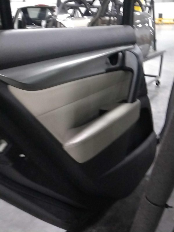 2010 Acura TL Left Rear Door Grey Good Condition 4DR 611086 157K Miles