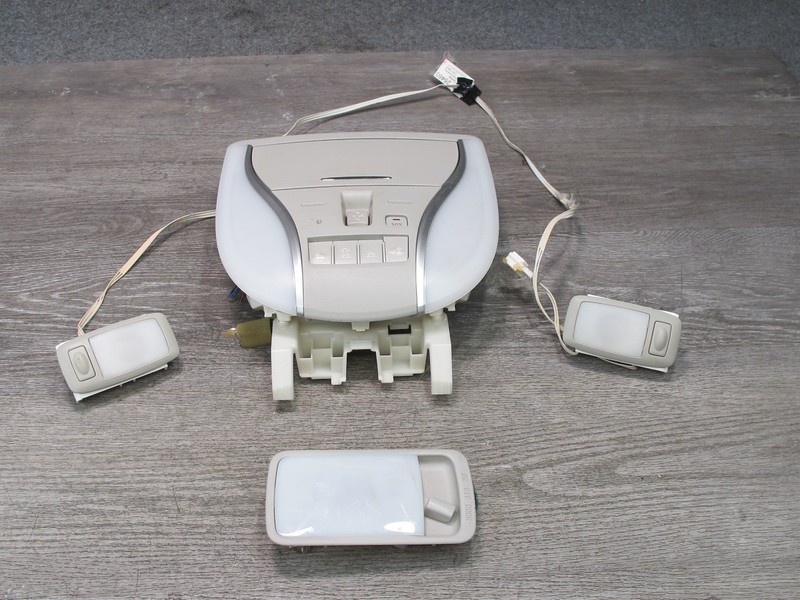 2014-2015 INFINITI QX60 FRONT & OVERHEAD CONSOLE DOME READING LIGHT LAMP