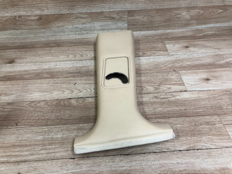 BENTLEY ARNAGE OEM PASSENGER SIDE B PILLAR TRIM COVER TAN BEIGE 2