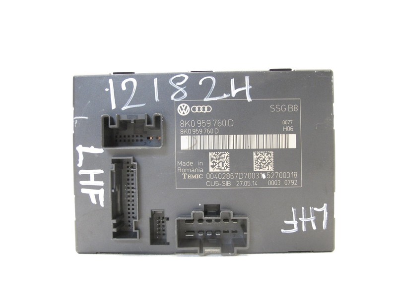08-17 AUDI 8T A5 S5 RS5 A4 FRONT DRIVER LEFT SEAT CONTROL MODULE OEM 121824