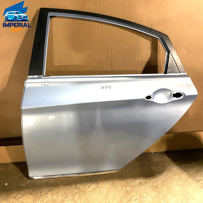 GENUINE REAR LEFT DOOR SHELL Hyundai Sonata Hybrid 11 12 13 14 15 Blue Sky OEM
