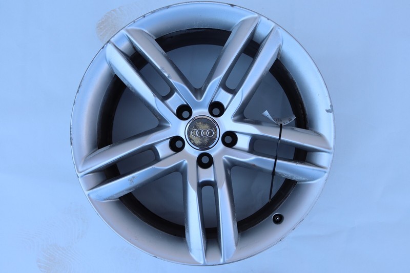 2012-2015 AUDI A7 WHEEL RIM R19 19X9J ET32 5 DOUBLE SPOKE SILVER OEM