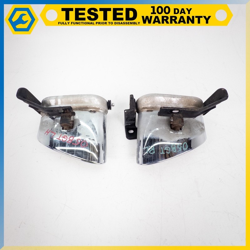 03-13 BENTLEY CONTINENTAL GT GTS LEFT AND RIGHT EXHAUST MUFFLER TIPS SET OEM