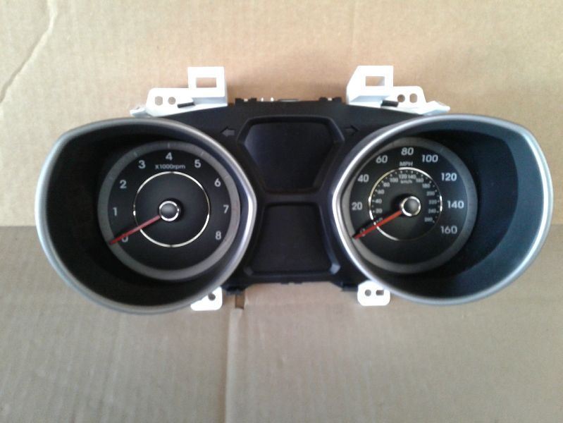 12 ELANTRA Speedometer Cluster MPH US Market Korea Built