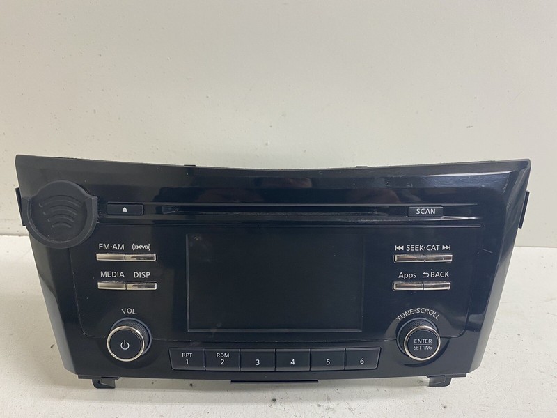 2015-2016 Nissan Rogue NON-SATELLITE Single Disc Radio Stereo 28185 4BA0A Oem