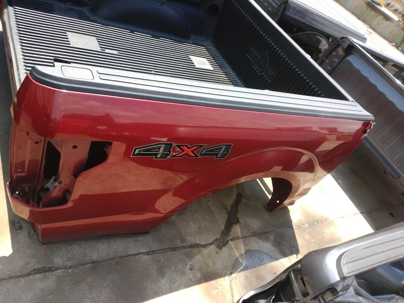 2016 Ford F150 Pickup Truck Bed Assembly Red OEM Used 97K Miles NJ25-16531