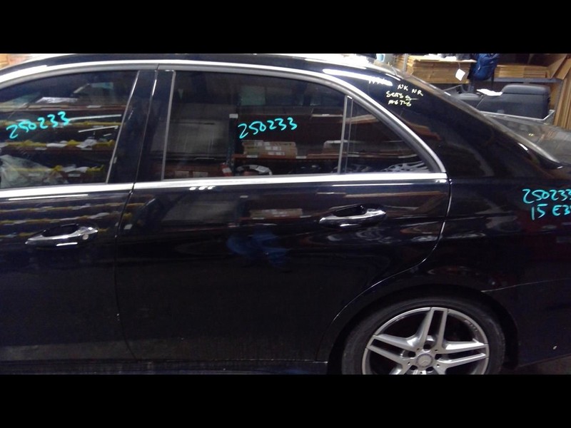 Driver Rear Side Door 212 Type Sedan E250 Fits 14-16 MERCEDES E-CLASS 1616265