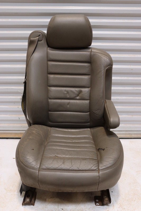 2003-2004 HUMMER H2 FRONT RIGHT PASSENGER SIDE SEAT CREAM LEATHER OEM