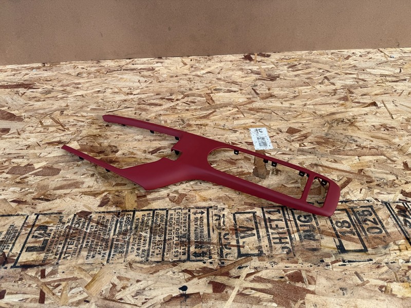 GENESIS GV70 2022-2025 OEM CENTER CONSOLE UPPER TRIM COVER BEZEL PANEL RED