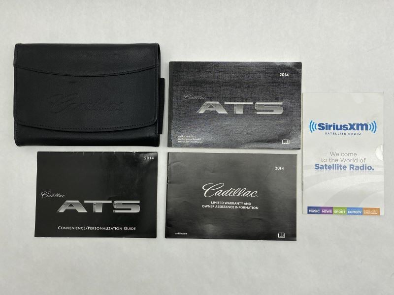 Owners Manual 2014 Cadillac ATS 81038