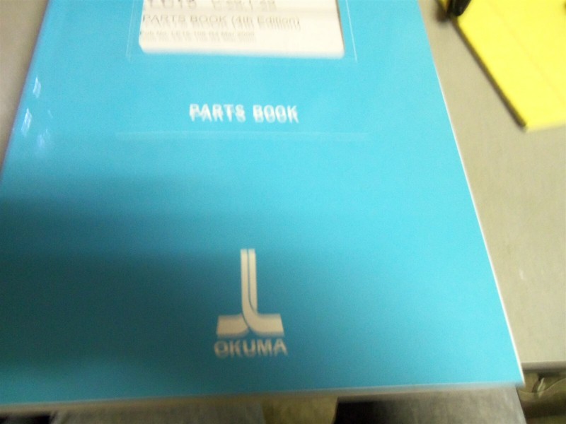 Okuma LU15 C-25 T25 Parts Book 4th Edition #181 *FREE SHIPPING*