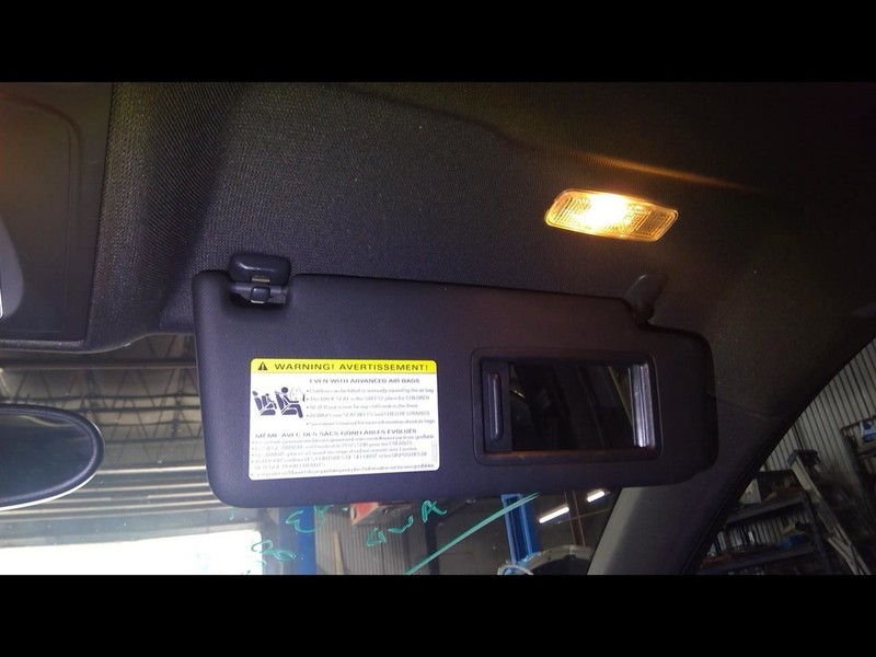 Passenger Right Sun Visor Fits 15-20 22 AUDI A3 1669753