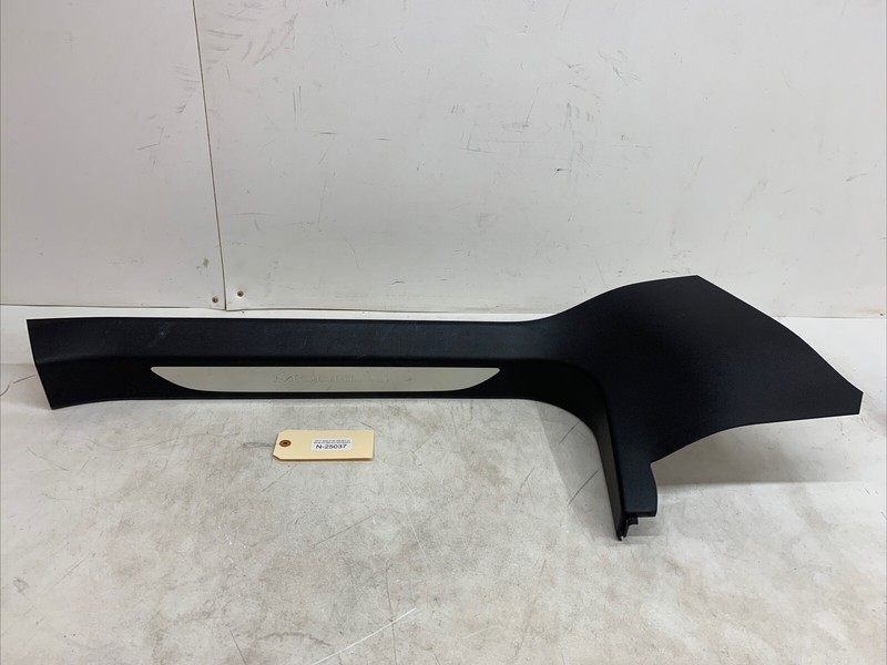 12-20 TESLA MODEL S FRONT RH A PILLAR SILL SCUFF PLATE TRIM 103039400B 25037 S6