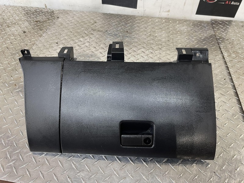 03-07 Infiniti G37 Lower Glove Box Assembly Black Leather Oem Tested
