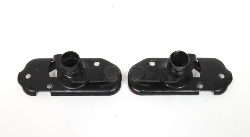 1991 C4 ZR1 Corvette Hood Latch Receivers Set Pair USED OEM GM