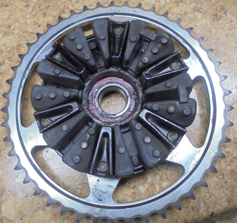 2006 Yamaha FZ6 FZ 6 FZ6-S F Z 600 Rear Chain Drive Sprocket Gear Cush 46T 46 T