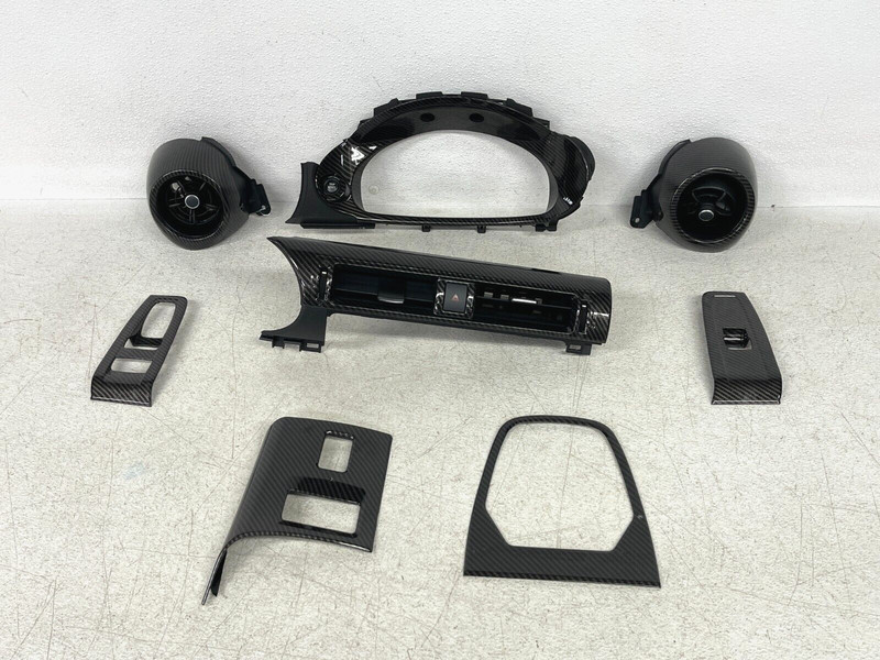 ⭐22-23 TOYOTA GR86 CARBON FIBER FRONT DASHBOARD CENTER CONSOLE TRIM OEM LOT2416