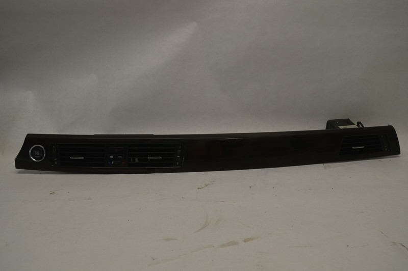 07-11 BMW 335I 328I CENTER DASH TRIM PANEL W/ AIR VENTS ENGINE START BUTTON OEM