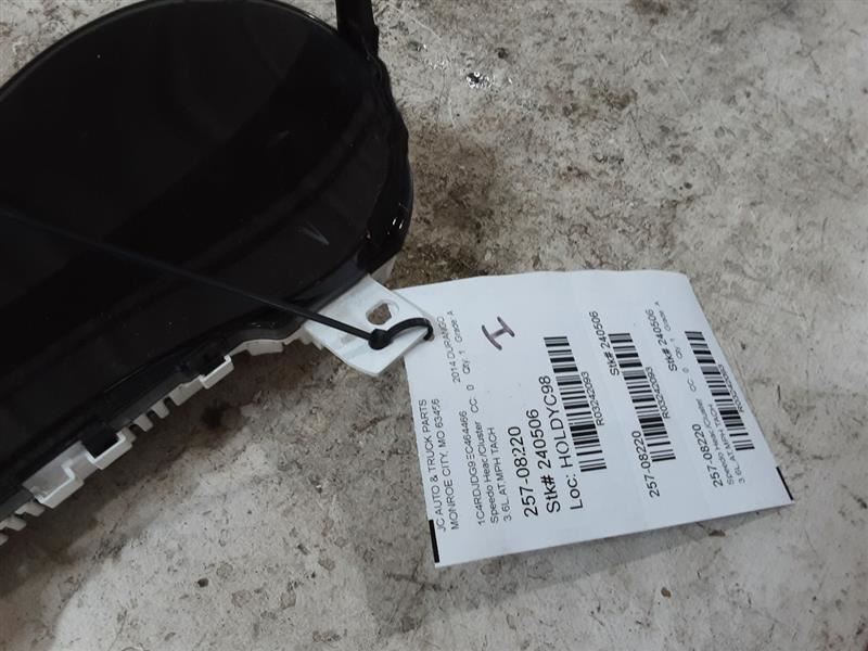 Speedometer Cluster MPH Fits 14 DURANGO 3242093