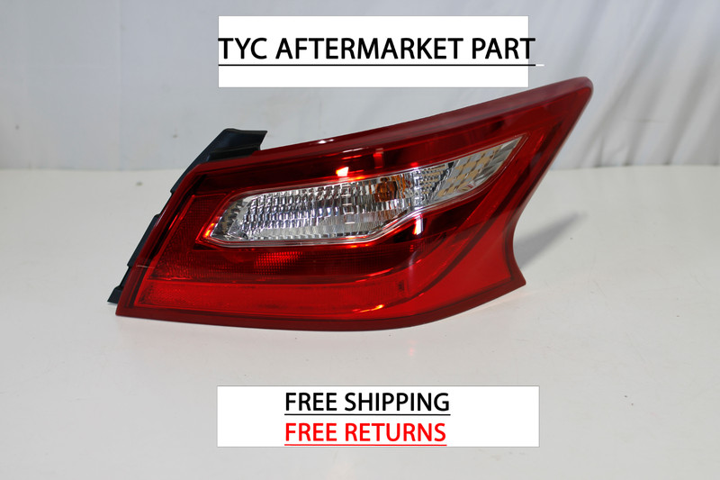 2016-2017 NISSAN ALTIMA REAR RIGHT PASSENGER SIDE HALOGEN TAIL LIGHT NICE TYC