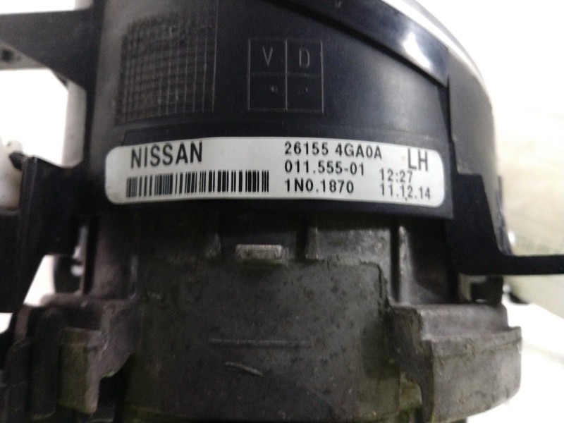2015 INFINITI Q70 Left Fog Light Assembly Black OEM 109063 - Used, 117K Miles