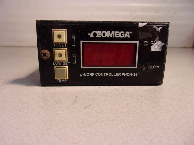 Omega PHCN-36 PH/ORP Microprossessor Controller Panel Meter *FREE SHIPPING*