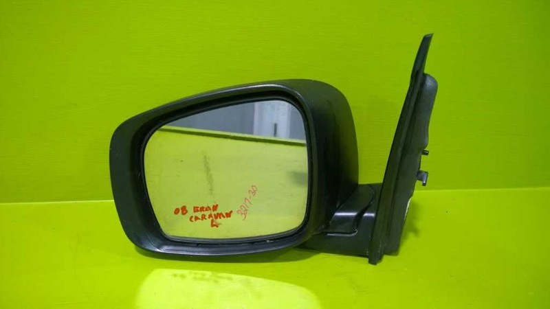 08 09 10 GRAND CARAVAN DRIVER LEFT MANUAL SIDE VIEW MIRROR OEM 3217-30