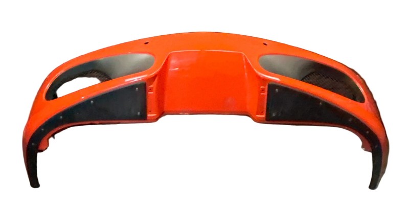 OEM Ferrari F430 Front Bumper Cover with Parking Sensors Orange Damaged 83111210