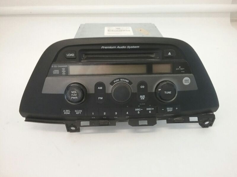 05-10 Honda ODYSSEY Radio Receiver VIN 8 8th Digit Touring ID 39100SHJA20