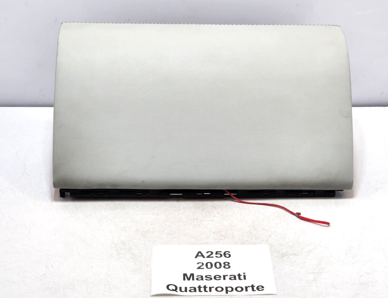 ✅ 03-08 OEM Maserati Quattroporte M139 Glove Box Storage Compartment Gray Assy