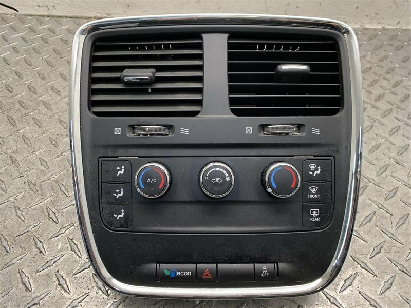 11-19 DODGE CARAVAN TEMP CLIMATE CONTROL DASH VENT BEZEL PANEL OEM 55111249AF
