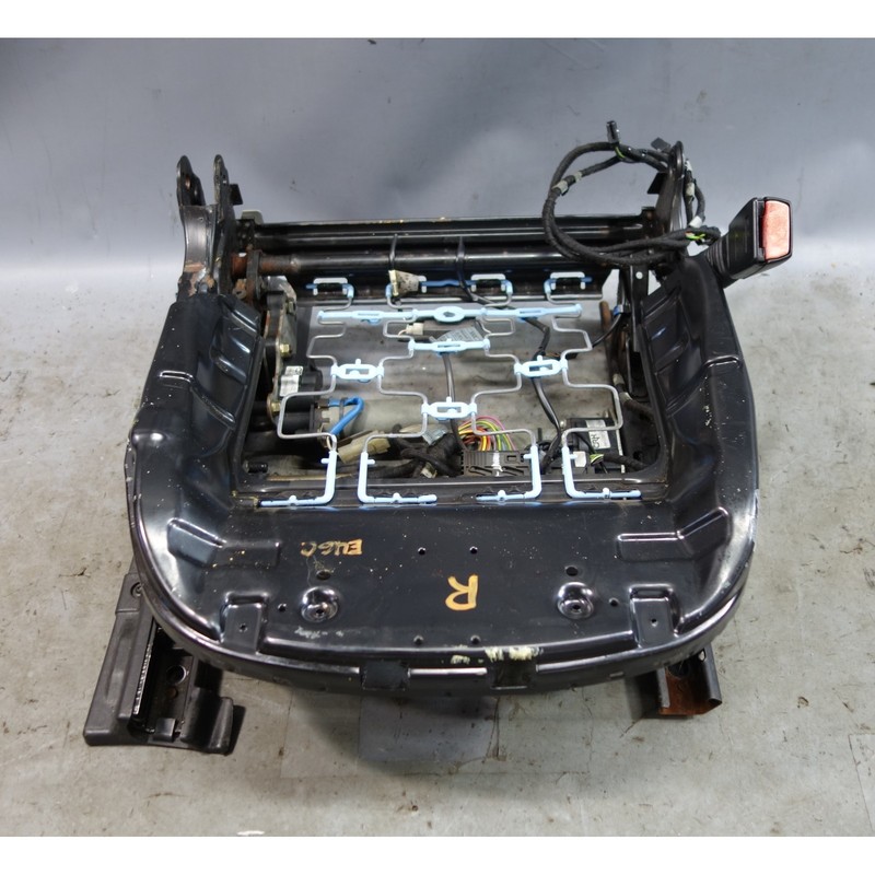 00-06 BMW E46 Convertible Right Front Basic Seat Rail Frame Base Electric OEM