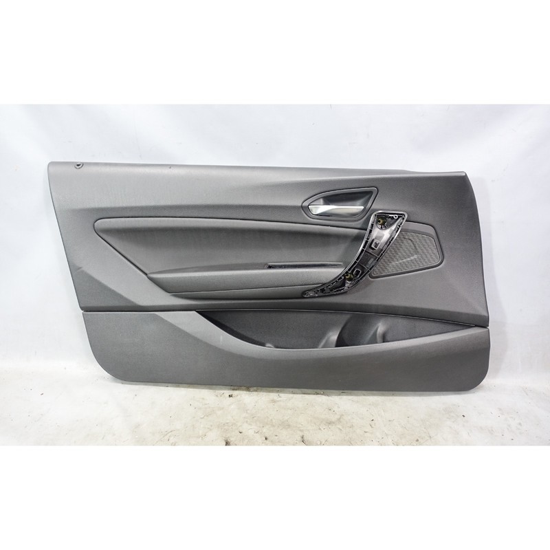 14-20 BMW F22 F23 2-Series Left Driver's Interior Door Panel Trim Skin Black OEM