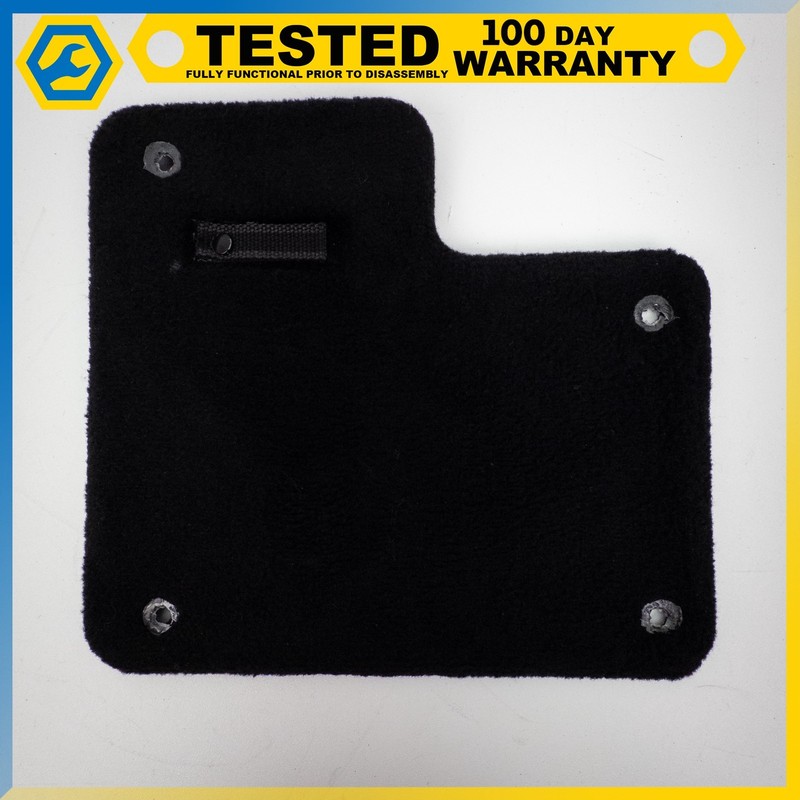 03-19 MASERATI GRANTURISMO FRONT RIGHT FLOOR CARPET PANEL COVER BLACK OEM