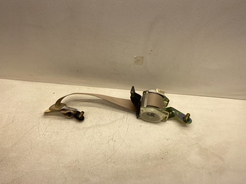 2003-2007 HONDA ACCORD LEFT REAR SEATBELT RETRACTOR ASSEMBLY TAN OEM