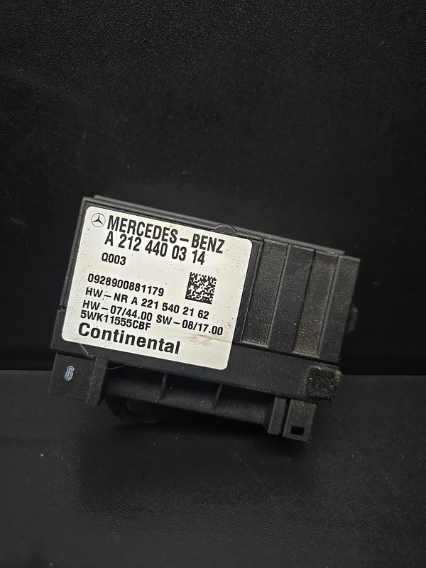 06-14 Mercedes W212 E350 E500 S550 GL450 Fuel Pump Control Module 2124400314