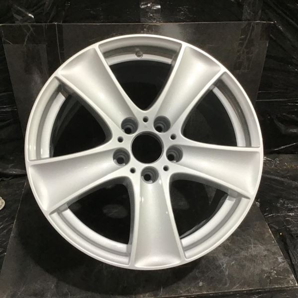 2007-2013 BMW X5 86076 Wheel 18x8-1/2 5 Spoke Rim Silver Painted 36116770200