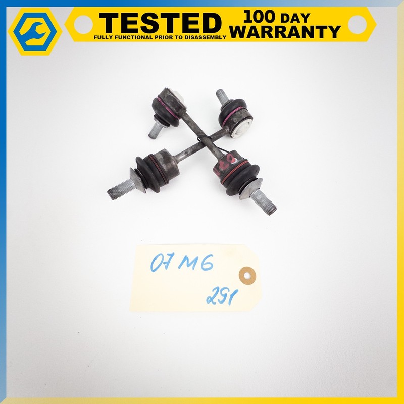 06-10 BMW M6 M5 REAR LEFT & RIGHT SIDE SWAY BAR STABILIZER LINK SET OEM