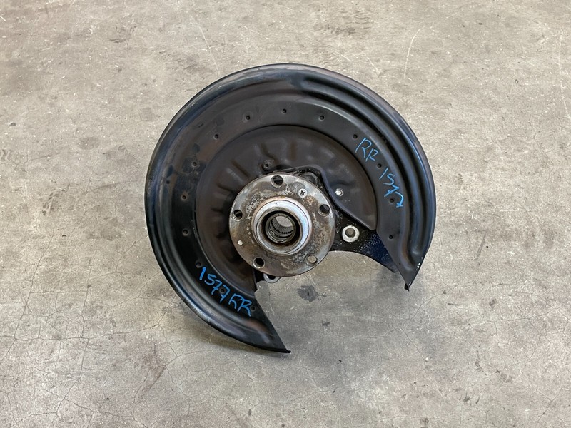 03-07 Bentley Continental GT Rear Right Pass Spindle Knuckle Hub AWD 1577 OEM