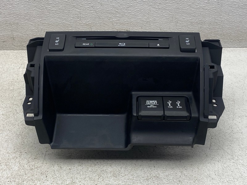 2016-2018 HONDA PILOT FRONT DASHBOARD CD DVD BLU RAY PLAYER OEM LOT752
