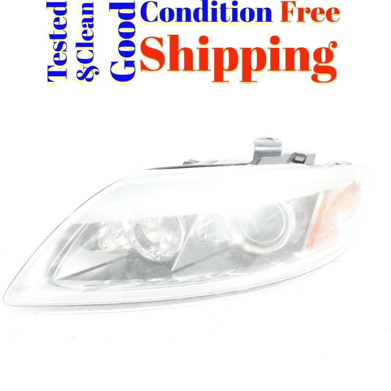 07 08 09 AUDI Q7 HEADLIGHT XENON LEFT DRIVER SIDE 4L0941003H OEM