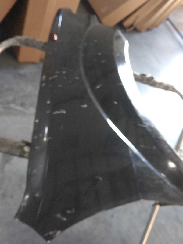 2003 Isuzu Axiom Right Fender Black Good Condition Glue Stain 418624