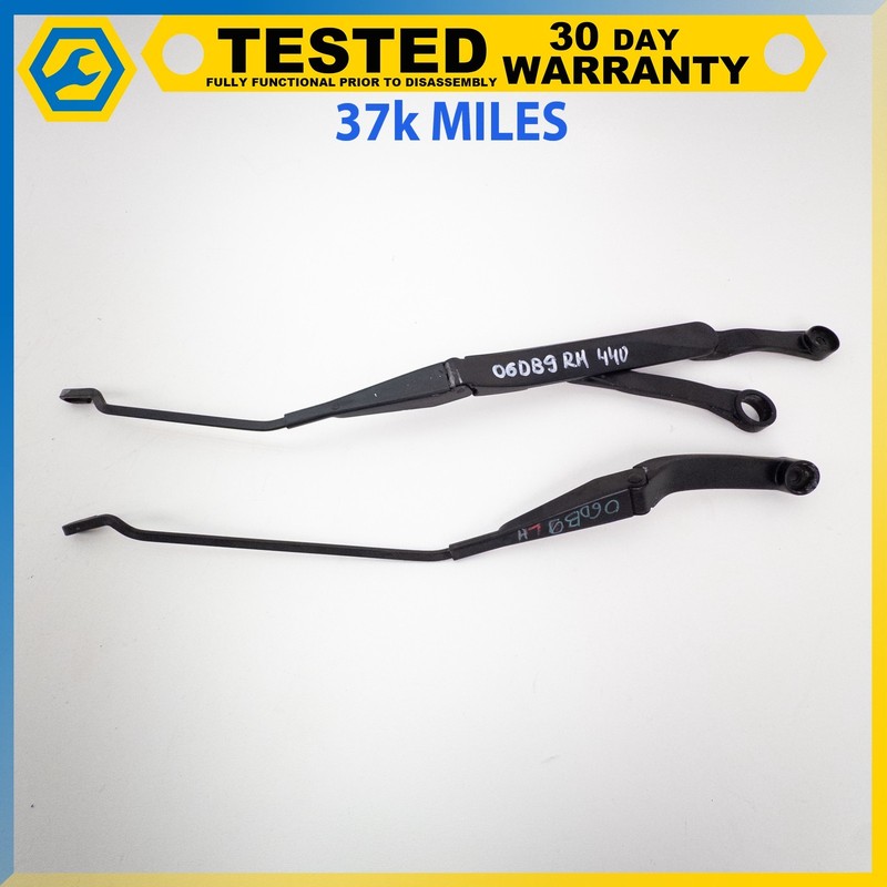 05-12 ASTON MARTIN DB9 DBS VANTAGE FRONT RIGHT LEFT WINDSHIELD WIPER ARM SET OEM