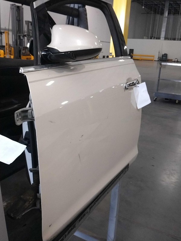 2013 Buick Verano Front Left Door White 4DR SED 141K Miles OEM Used Part