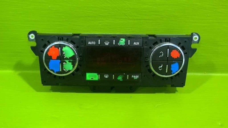 07-12 ACADIA TEMPERATURE CLIMATE CONTROL SWITCH (OPT CJ2) OEM 3570-4